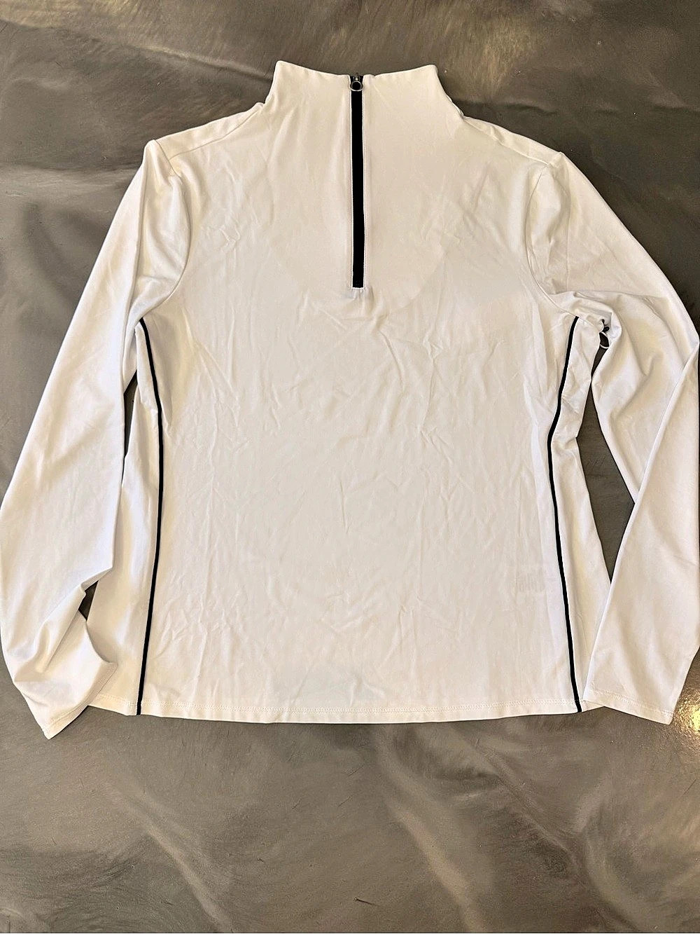 Kinona Longsleeve Golf Top UPF 50+ White Large NWT